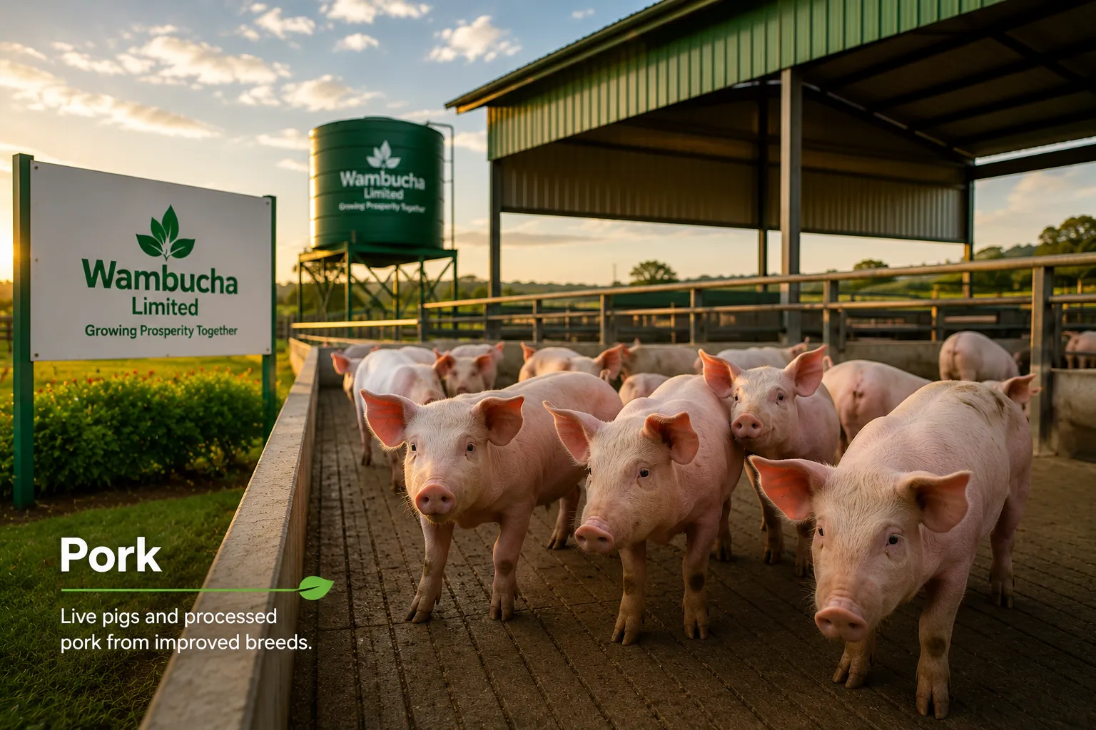 Quality Pigs (Large White & Duroc)